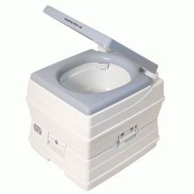 Dock Edge Passport Potty Portable Toilet - Grey - 18L